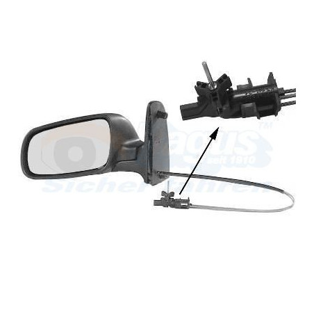 Rétroviseur complet gauche