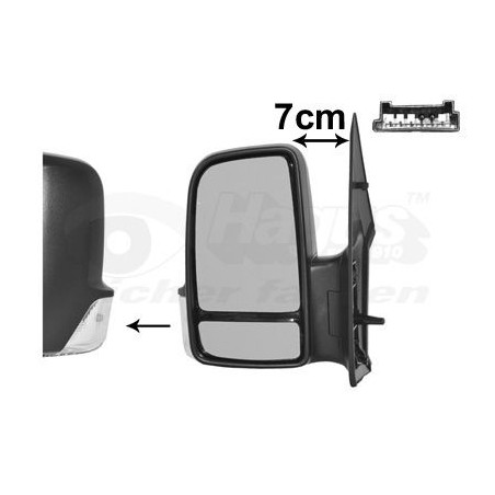 Rétroviseur complet gauche