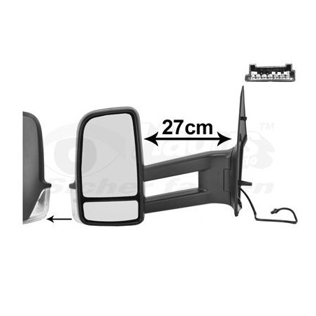 Rétroviseur complet gauche