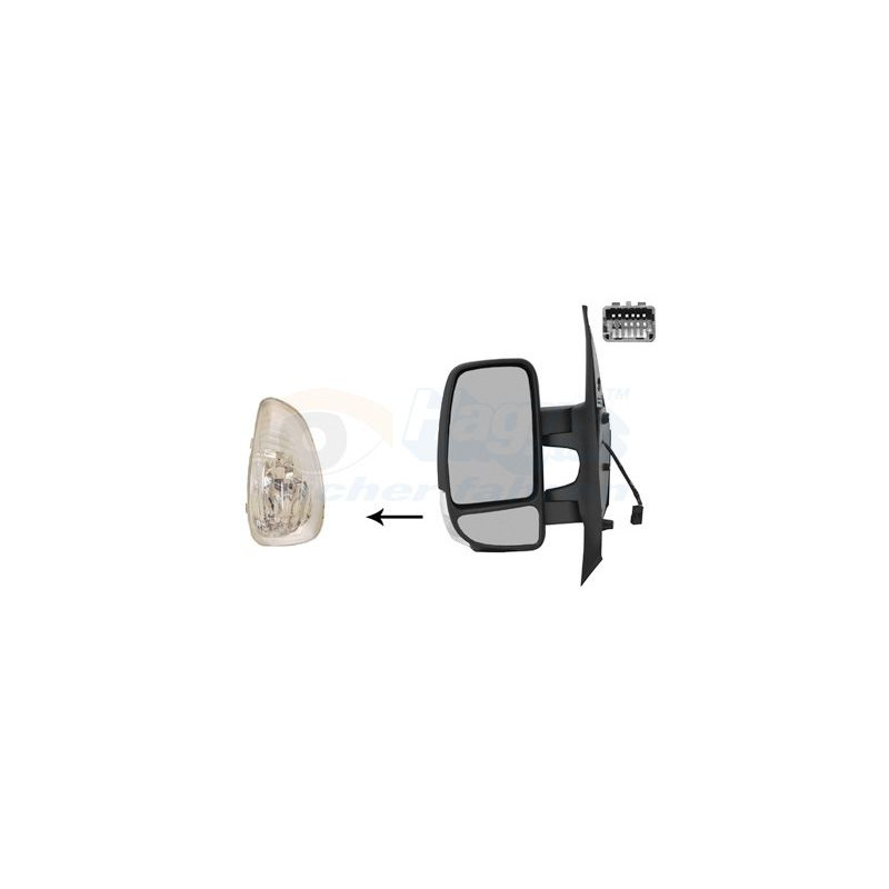 Rétroviseur complet gauche