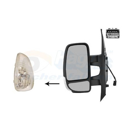 Rétroviseur complet gauche