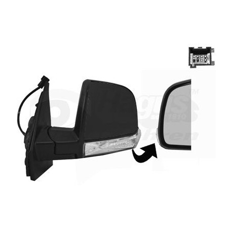 Rétroviseur complet gauche