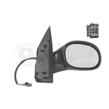 Rétroviseur éléctrique complet droit