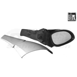 Rétroviseur éléctrique complet droit