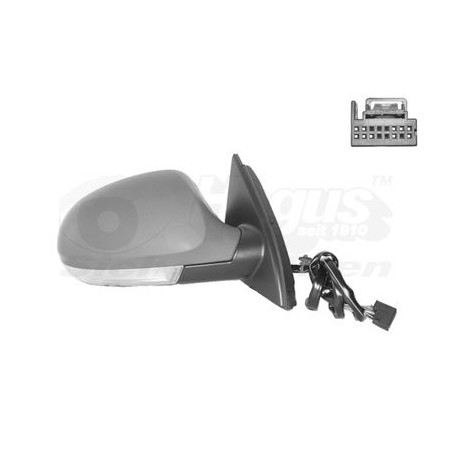 Rétroviseur éléctrique complet droit