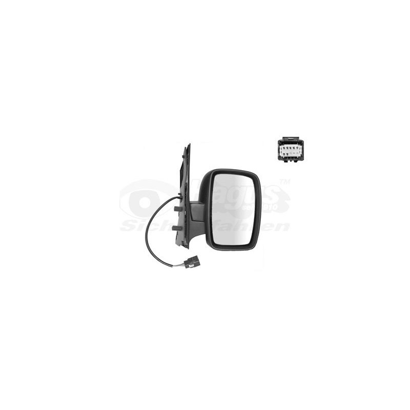 Rétroviseur éléctrique complet droit