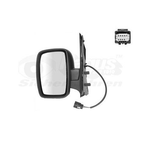 Rétroviseur éléctrique complet droit