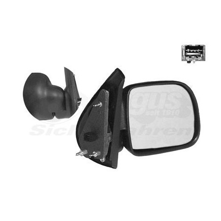 Rétroviseur éléctrique complet droit