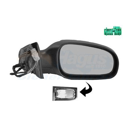 Rétroviseur éléctrique complet droit