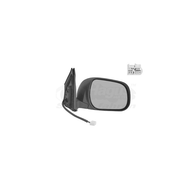 Rétroviseur éléctrique complet droit