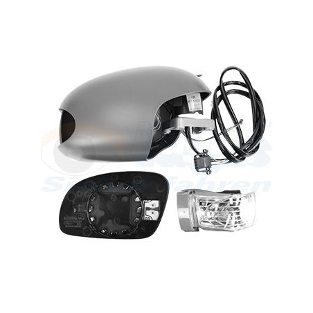 Rétroviseur éléctrique complet droit -09 chauffant primer