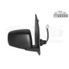 Rétroviseur éléctrique complet droit