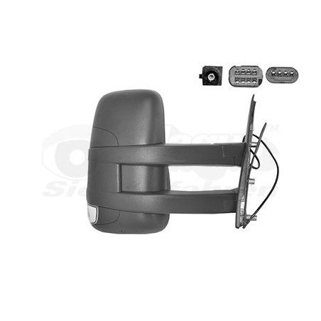 Rétroviseur éléctrique complet droit