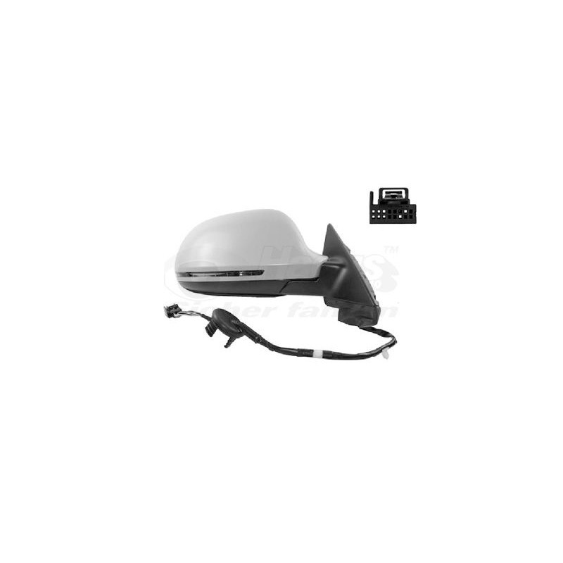 Rétroviseur éléctrique complet droit