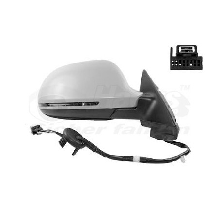 Rétroviseur éléctrique complet droit