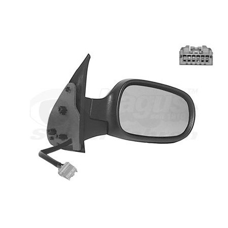 Rétroviseur éléctrique complet droit
