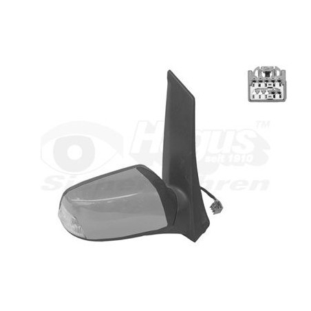 Rétroviseur éléctrique complet droit