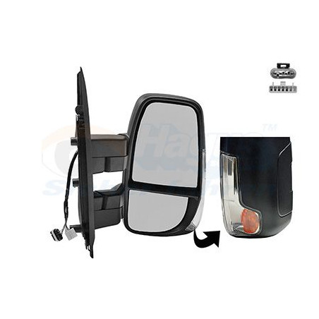 Rétroviseur éléctrique complet droit