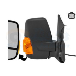 Rétroviseur éléctrique complet droit