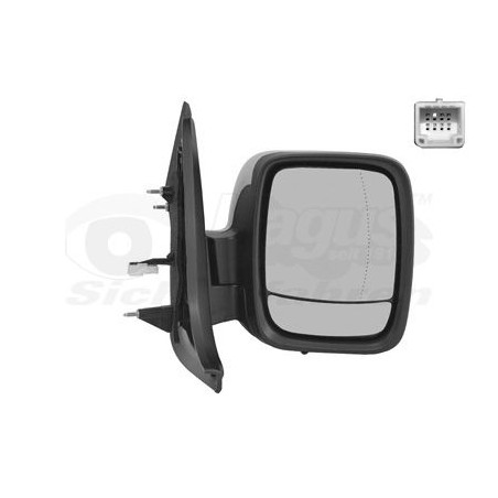 Rétroviseur éléctrique complet droit