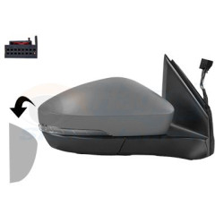 Rétroviseur éléctrique complet droit
