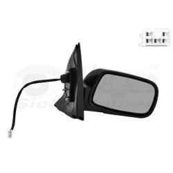 Rétroviseur éléctrique complet droit