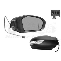 Rétroviseur éléctrique complet droit