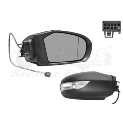 Rétroviseur éléctrique complet droit
