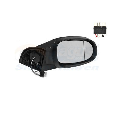 Rétroviseur éléctrique complet droit