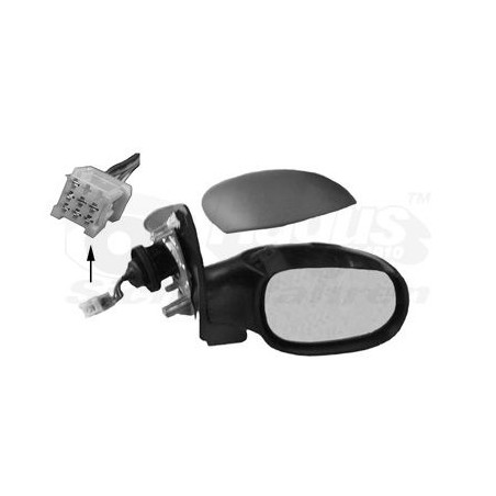 Rétroviseur éléctrique complet droit