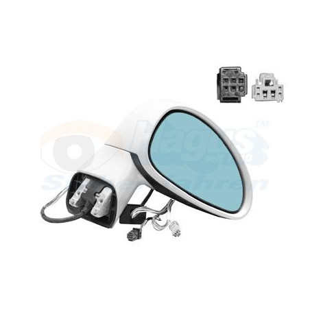 Rétroviseur éléctrique complet droit