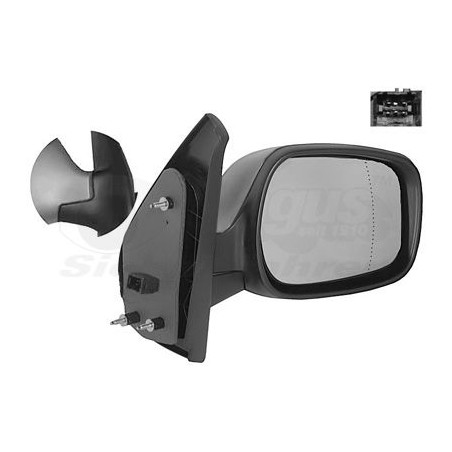 Rétroviseur éléctrique complet droit