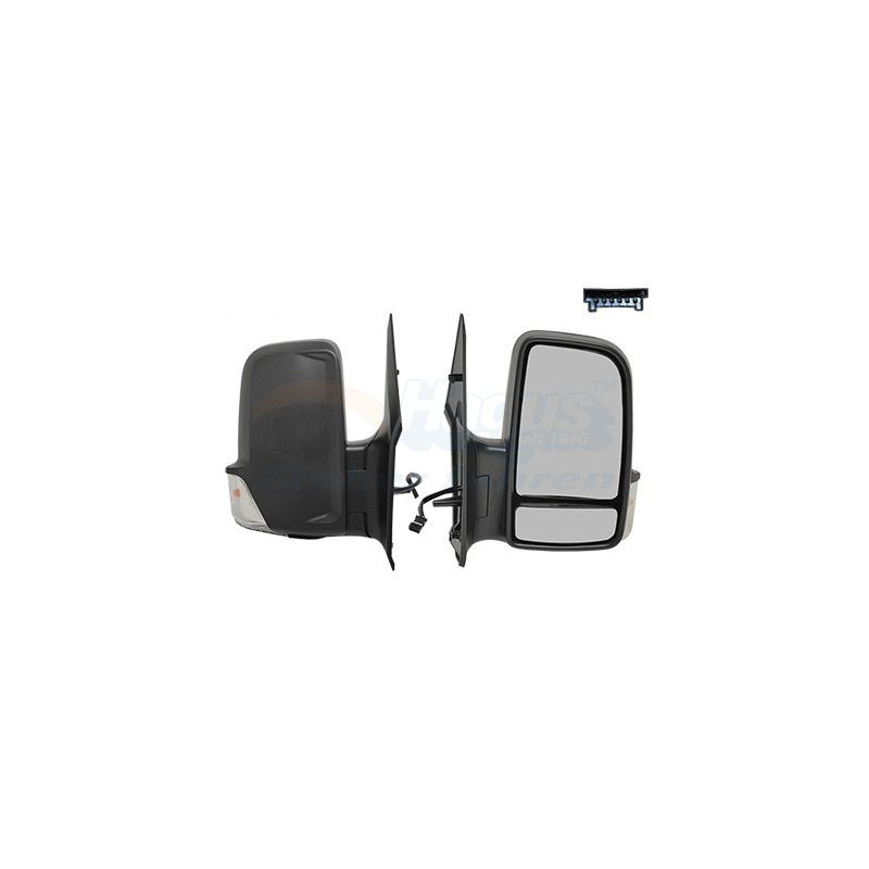 Rétroviseur éléctrique complet droit