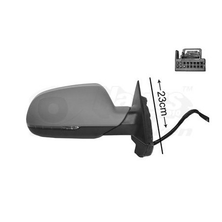 Rétroviseur éléctrique complet droit