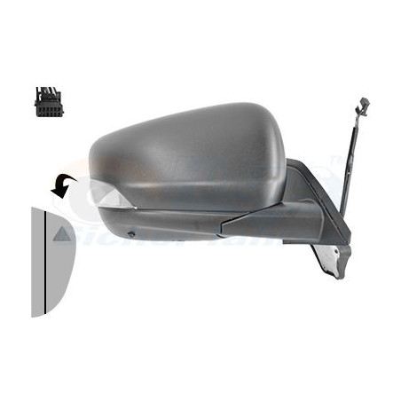 Rétroviseur éléctrique complet droit