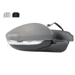 Rétroviseur éléctrique complet droit