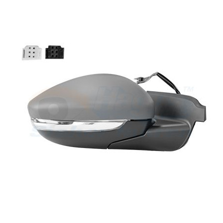 Rétroviseur éléctrique complet droit