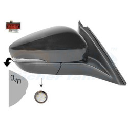 Rétroviseur éléctrique complet droit