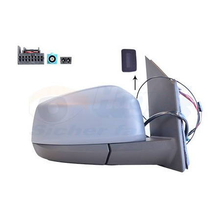 Rétroviseur éléctrique complet droit