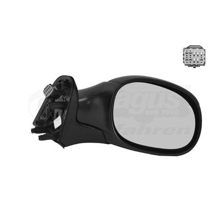 Rétroviseur éléctrique complet droit