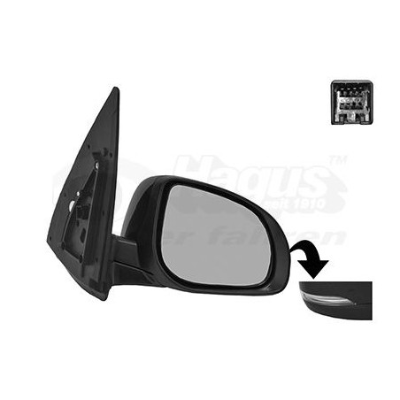 Rétroviseur éléctrique complet droit