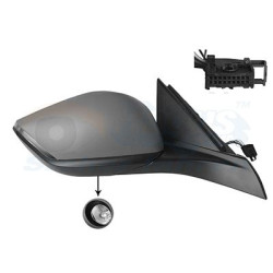 Rétroviseur éléctrique complet droit 11pin chauffant primer rabattable électriquement avec éclairage inférieur avec sonde 