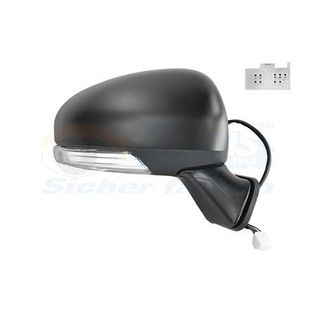 Rétroviseur éléctrique complet droit