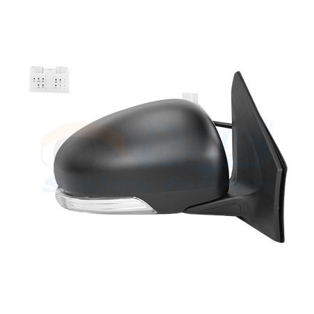 Rétroviseur éléctrique complet droit