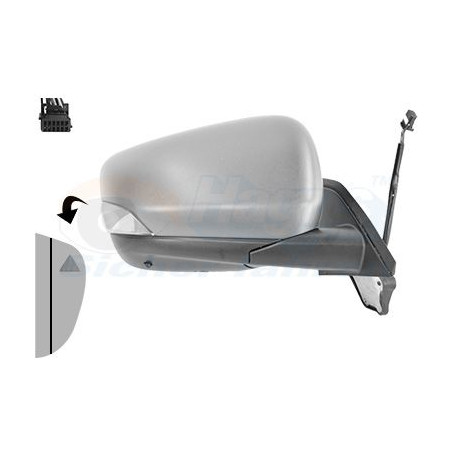 Rétroviseur éléctrique complet droit