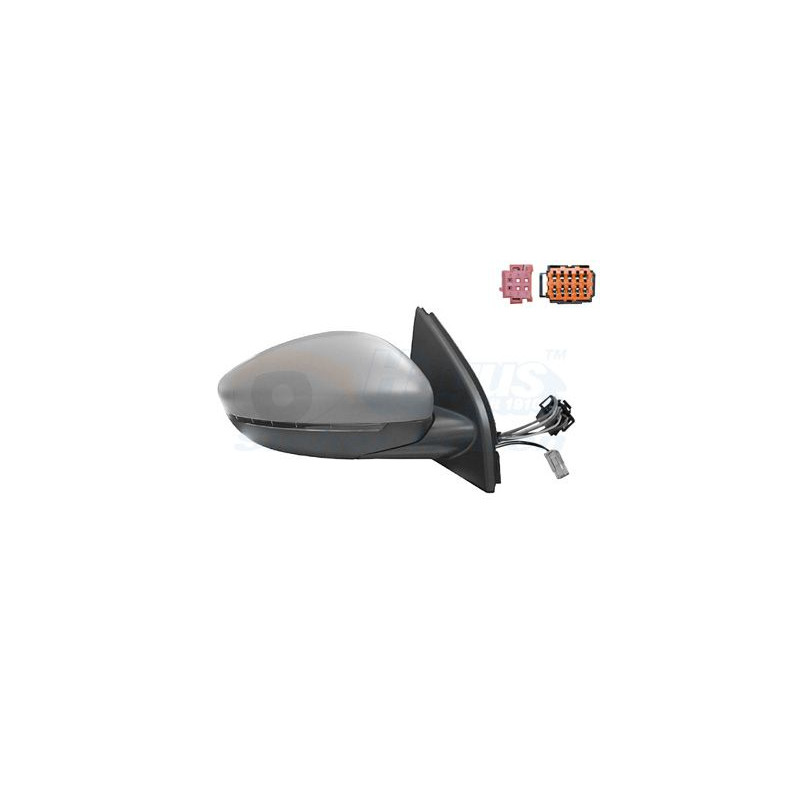 Rétroviseur éléctrique complet droit