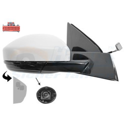Rétroviseur éléctrique complet droit