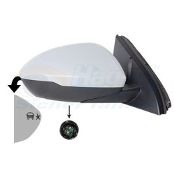 Rétroviseur éléctrique complet droit