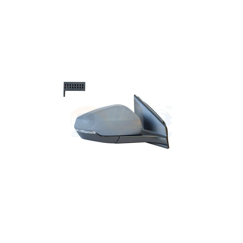 Rétroviseur éléctrique complet droit