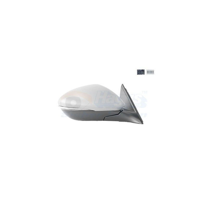 Rétroviseur éléctrique complet droit